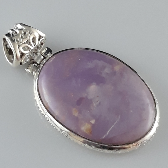 Phosphosiderite Sterling Silver Pendant - Picture 9 of 11